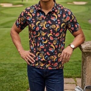 ABOUND MENS GOLF POLO SIZE L